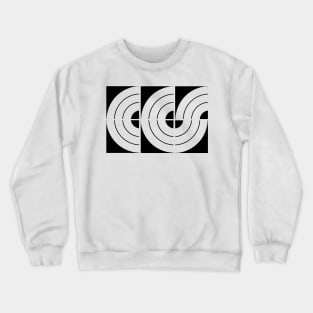 CCS - Center for Creative Studies - Logo - Black Crewneck Sweatshirt